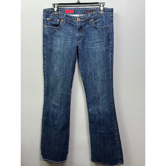 AG Adriano Goldschmied The Club Bootcut jeans Womens Size 30R Made‎ in USA Denim - Picture 1 of 8